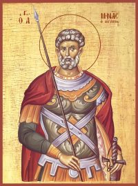 купить икону святого Мины Египетского