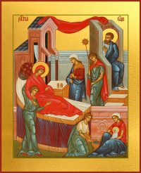 купить икону Рождество Пресвятой Богородицы dm-04601