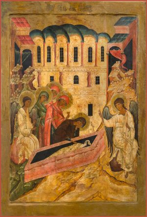 купить икону Жены-мироносицы