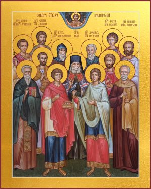 купить икону Собор святых целителей