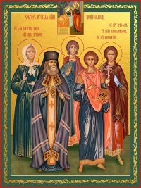 купить икону Собор святых целителей