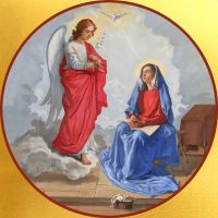 купить икону Благовещение Пресвятой Богородицы dm04687