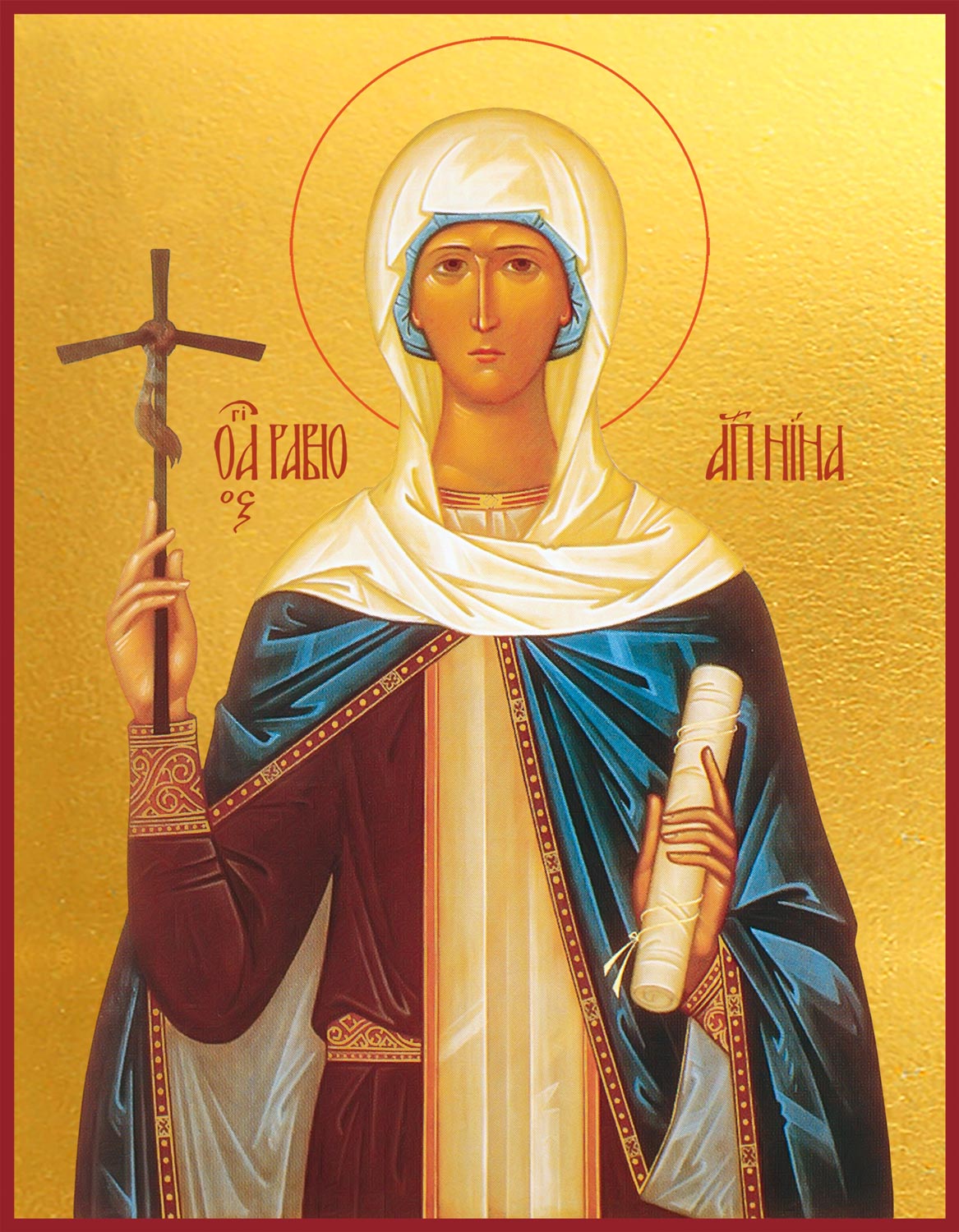 купить икону Нины просветительницы Грузии