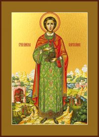 купить икону святого Пантелеимона великомученика и целителя dm00574