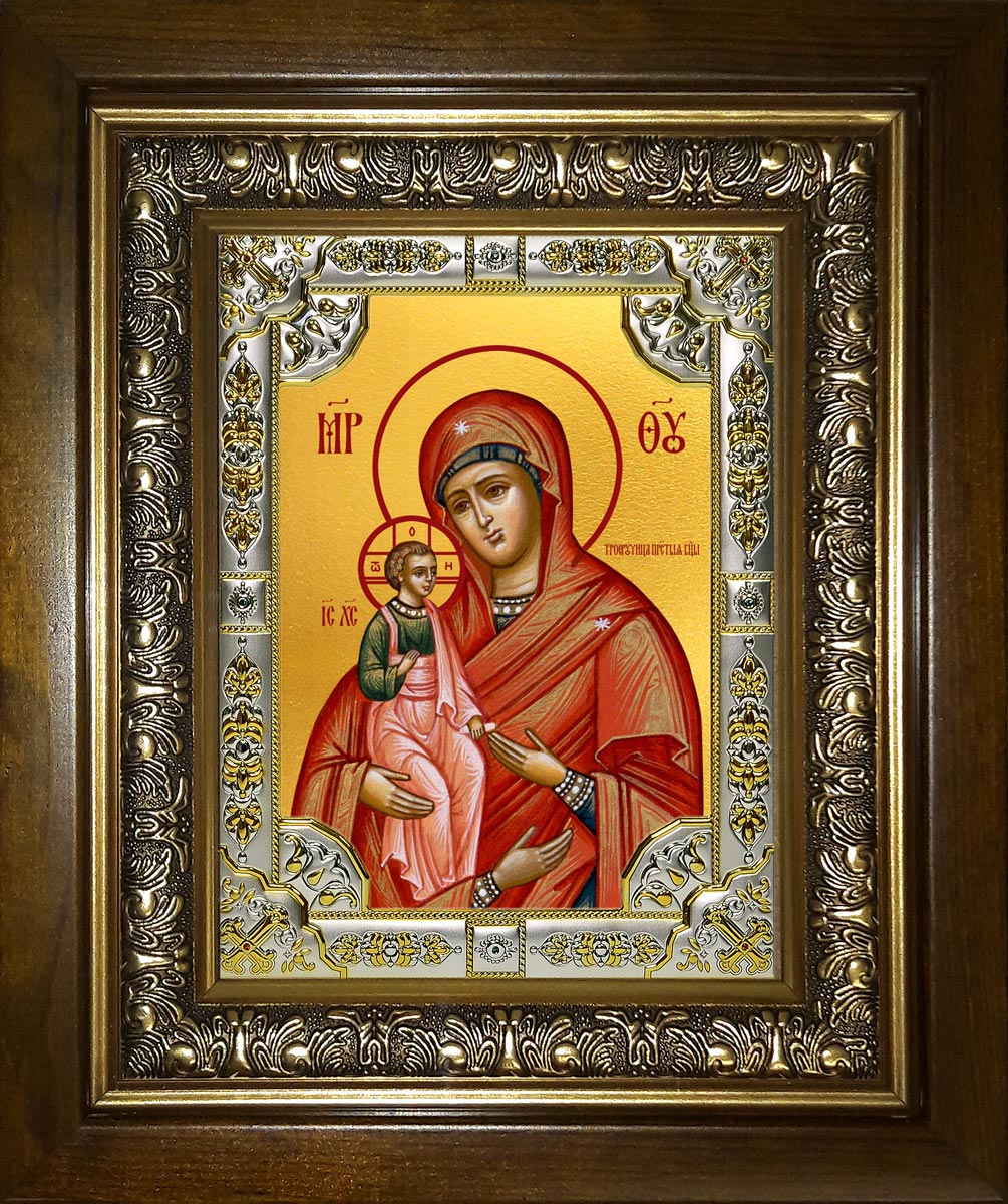 купить икону Божьей Матери Троеручица