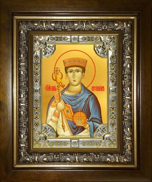 купить икону святой Иустиниан царь