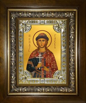 купить икону святой Глеб князья