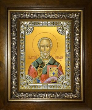 купить икону святой Николай чудотворец BK-6720