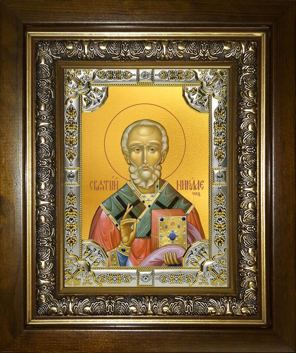 купить икону святой Николай чудотворец BK-6720