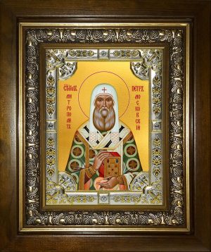 купить икону святой Петр Московский