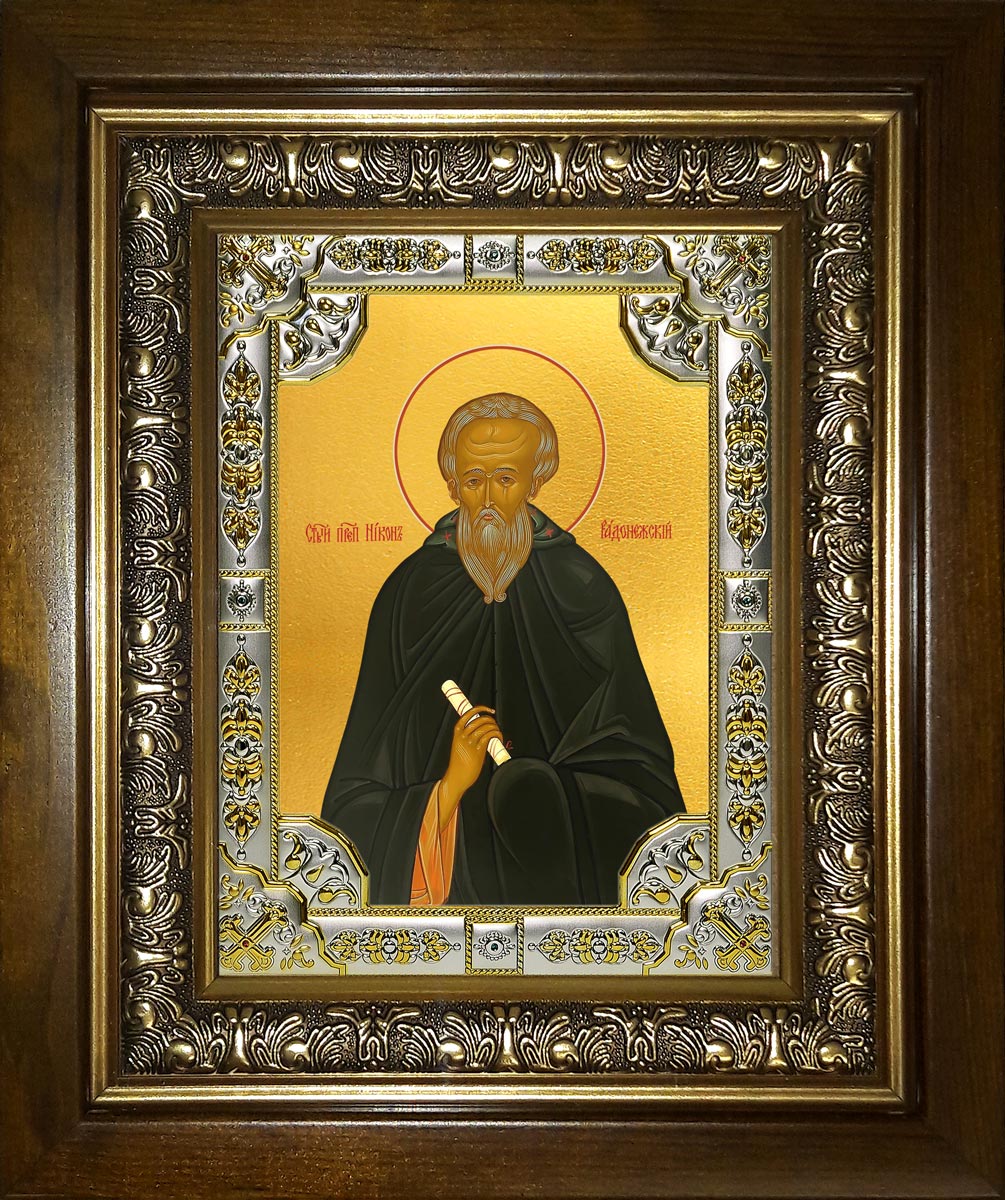 купить икону святой Никон Радонежский