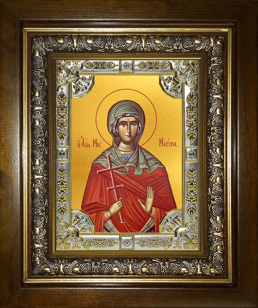 купить икону Марина великомученица