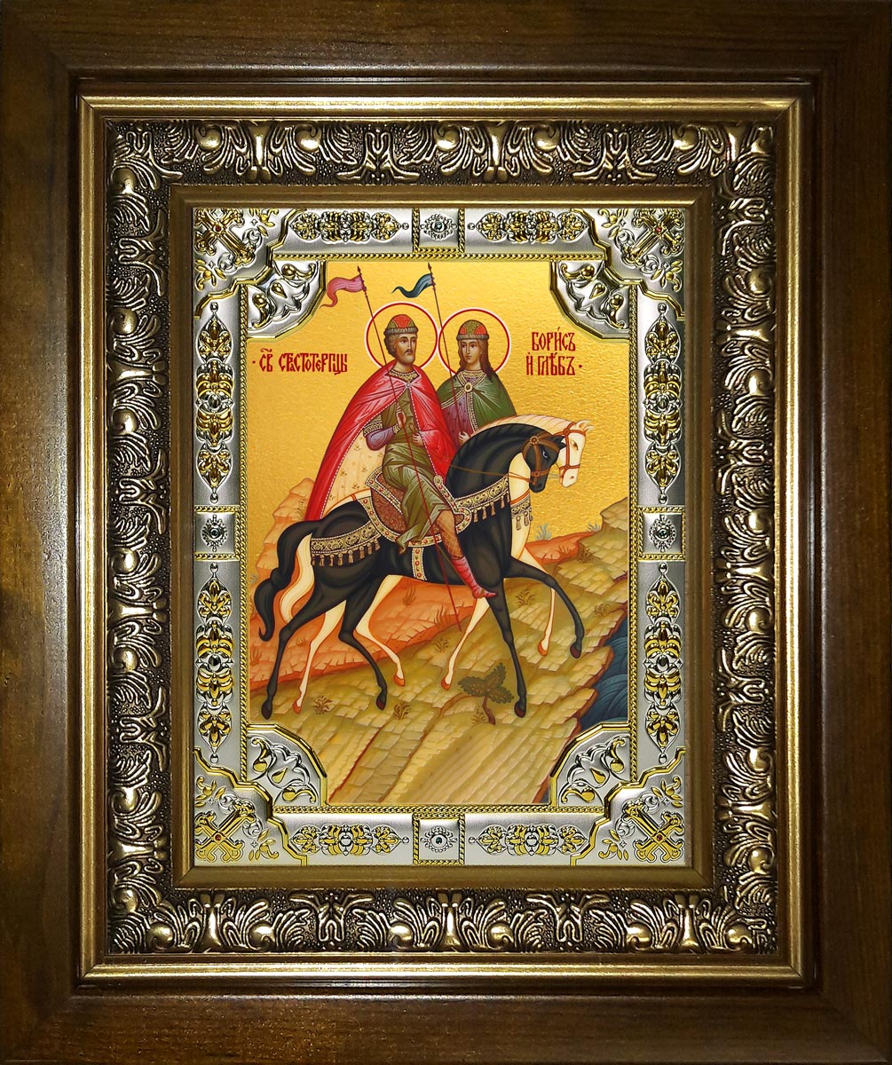 купить икону святые Борис и Глеб князья