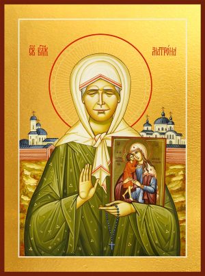 купить икону святых Матроны Московской блаженной