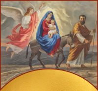 купить икону Бегство в Египет