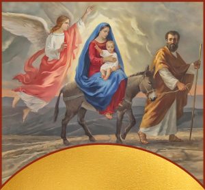 купить икону Бегство в Египет