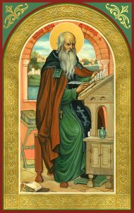 купить икону святого Нестора Летописца