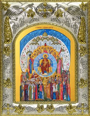 купить икону Божьей Матери О Тебе радуется