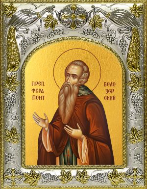 купить икону святой Ферапонт Белоезерский