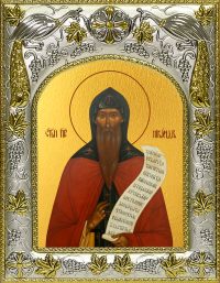 купить икону святой Никандр Псковский, пустынник
