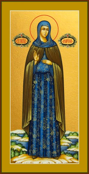 купить икону святой Марины Берийской (Македонской) преподобной, девы