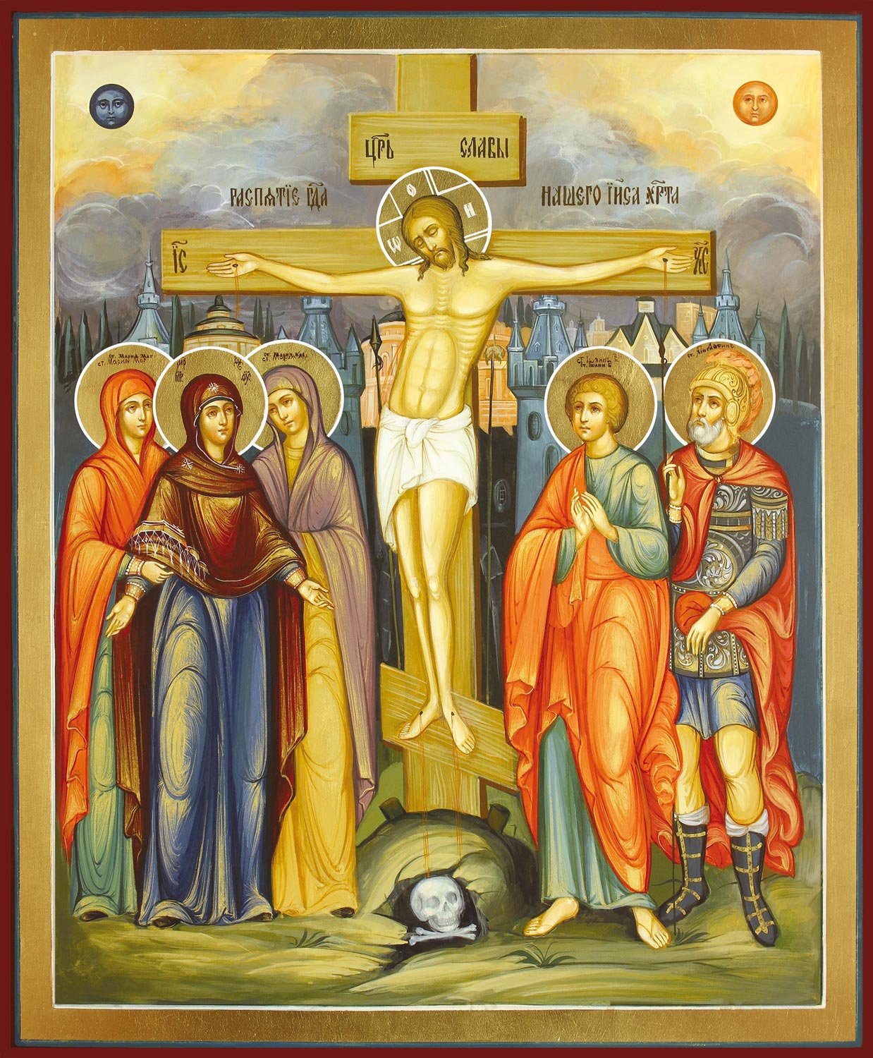 купить икону Распятие Господа нашего Иисуса Христа dm00645
