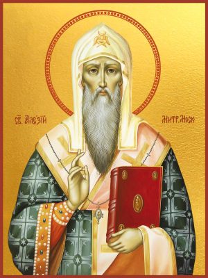 купить икону Алексий, митрополит Московский, святитель, чудотворец