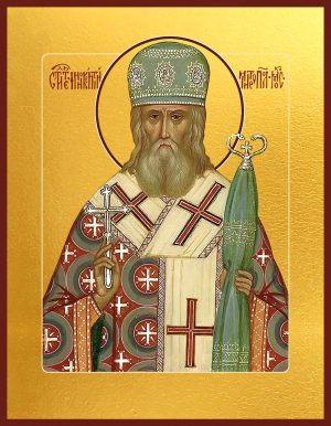 купить икону Иннокентий, митрополит Московский, святитель