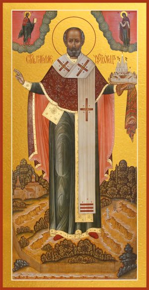 купить икону святого Николая чудотворца