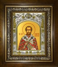 купить икону святой Леонтий (Леон) Никейский