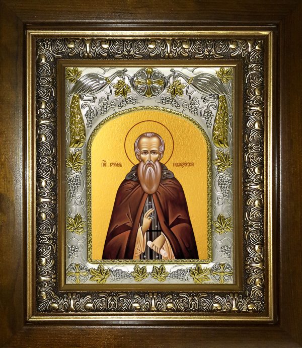 купить икону святой Кирилл Новоезерский, Новгородский