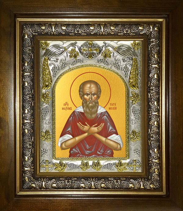 купить икону святой Максим Тотемский