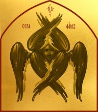 купить икону Серафим Шестикрылый