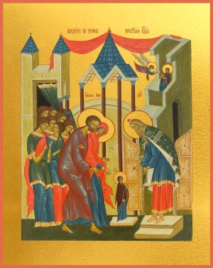 купить икону Введение во храм Пресвятой Богородицы dm00625