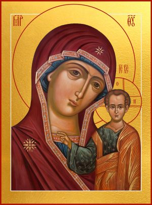 приобрести икону Казанская икона Божией Матери