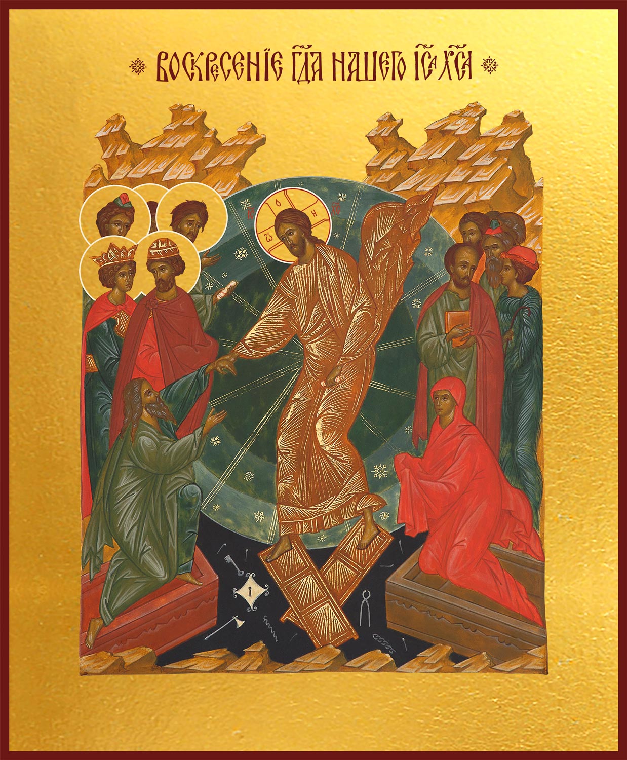 купить икону Воскресение Христово dm00652