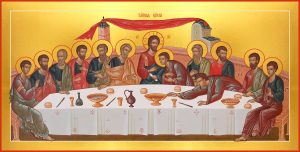 купить икону Тайная вечеря