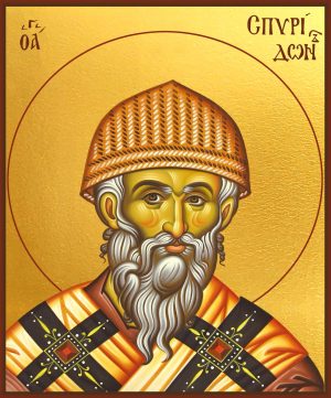 купить икону Святителя Спиридона Тримифутского dm00740-1