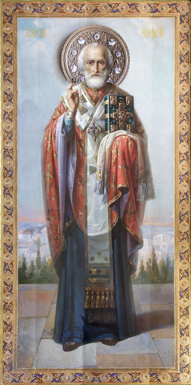 купить икону святого Николая Чудотворца