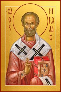 купить икону святого Николая чудотворца dm00780-1