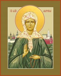 купить икону святых Матроны Московской блаженной dm00873