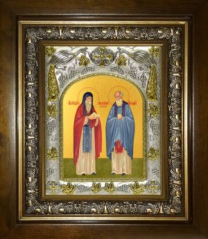 купить икону святые Спиридон и Никодим, просфорники Печерские AK-8411