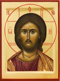 купить писаную икону Господь Вседержитель