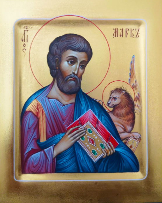 купить писаную икону Марка Апостола