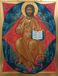 купить писаную икону Спас в Силах