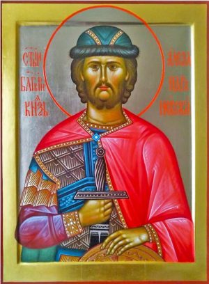 Купить писаную икону Александра Невского