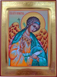 купить писаную икону Ангела Хранителя