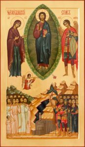 Купить рукописную икону Чернобыльский Спас