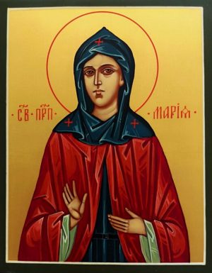 купить писаную икону Марии Константинопольской