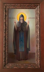 Купить икону Даниила Московского в киоте в православном интернет магазине